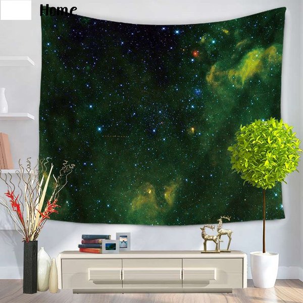 Wandbehang Wandteppich Tapisserie Sternenhimmel Universum Galaxie 150x130