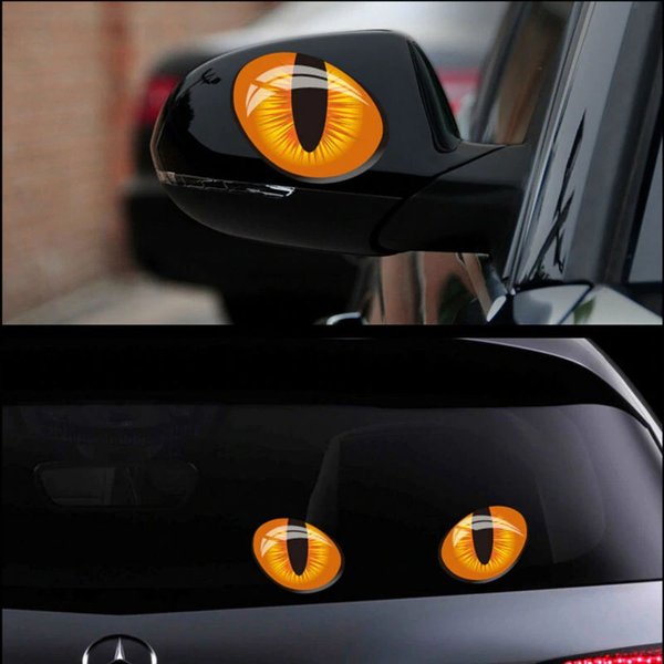 3D Autoaufkleber Augen PKW Styling Rückspiegel Heckscheibe